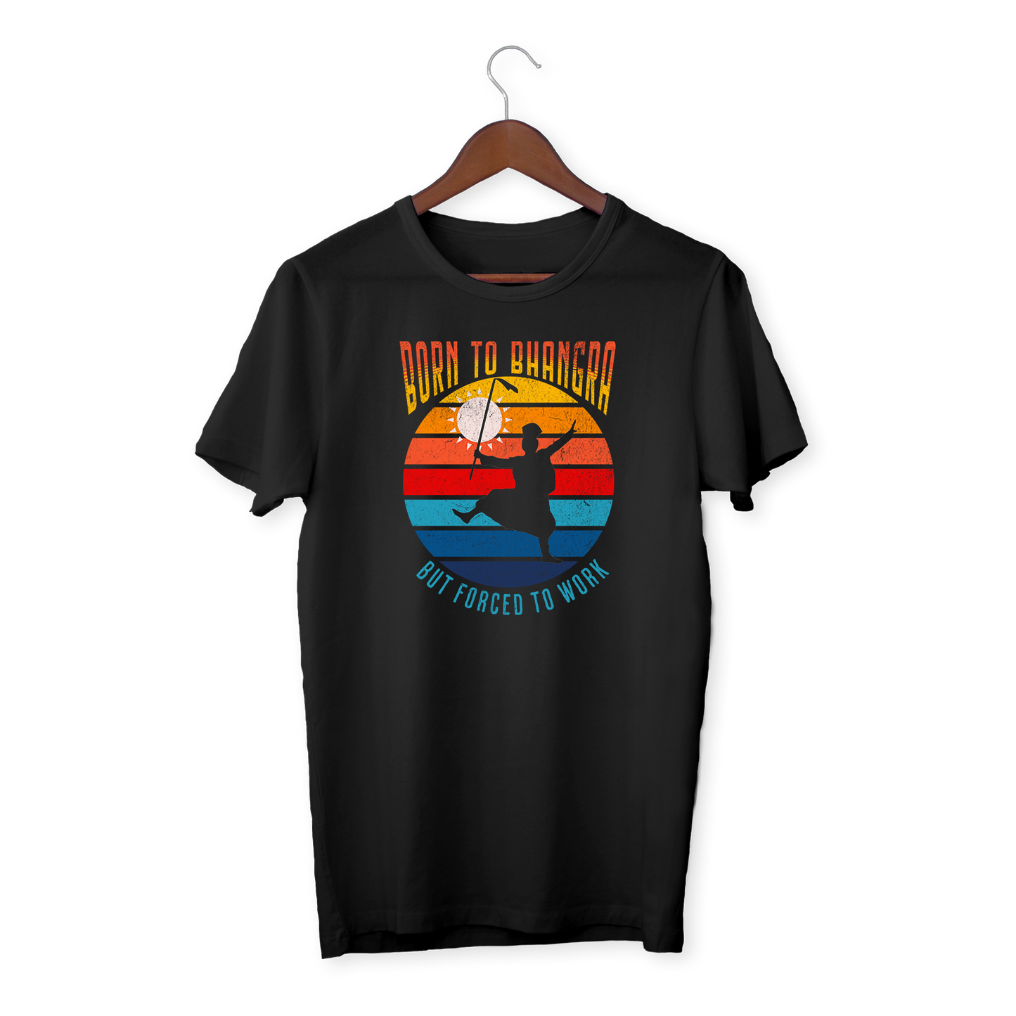 BORN TO BHANGRA - Unisex organic cotton t-shirt