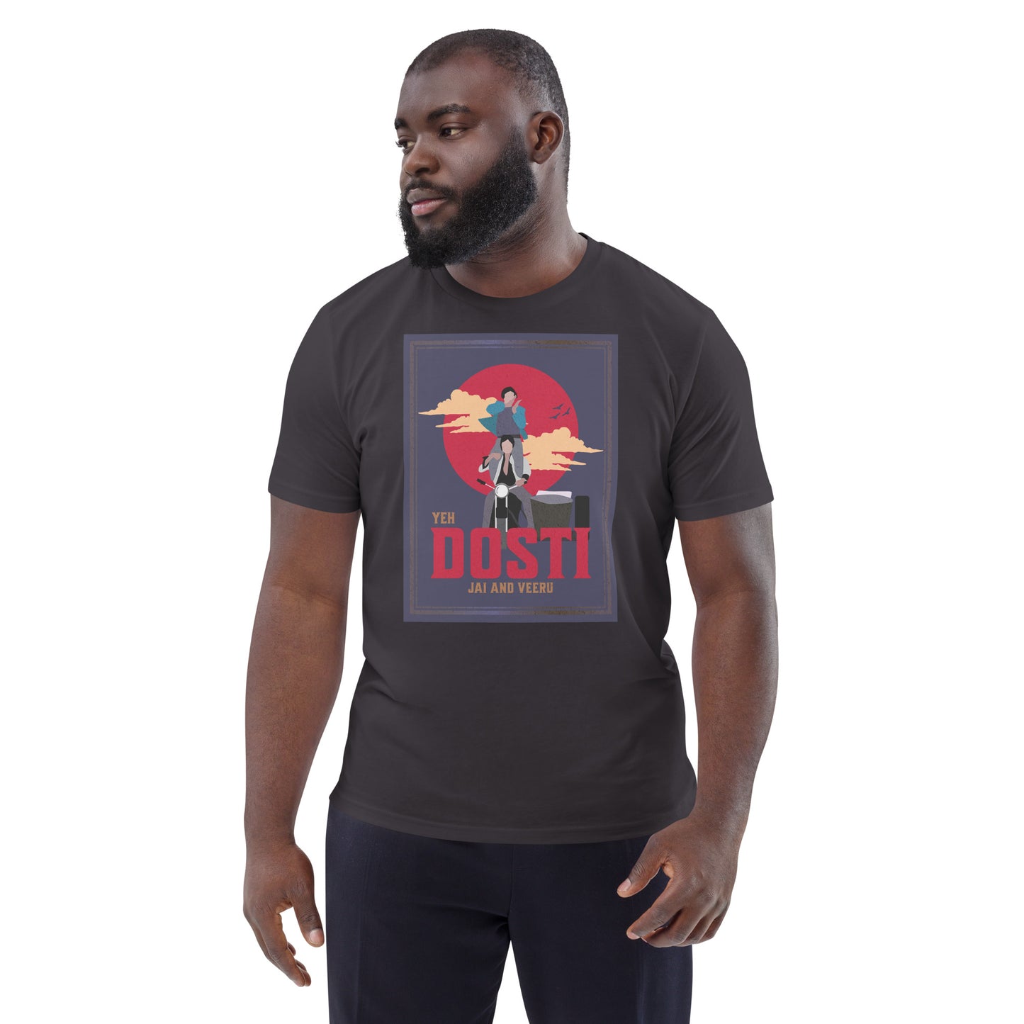 Yeh Dosti Jai & Veeru Unisex organic cotton t-shirt