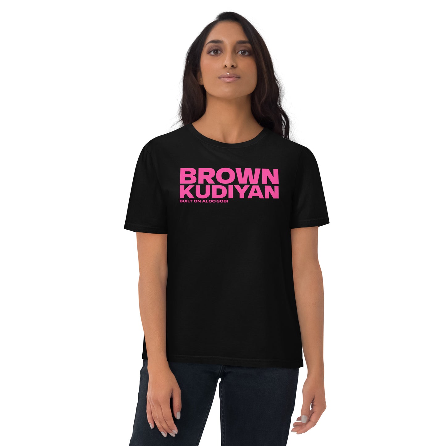 BROWN KUDIYAN - Unisex organic cotton t-shirt
