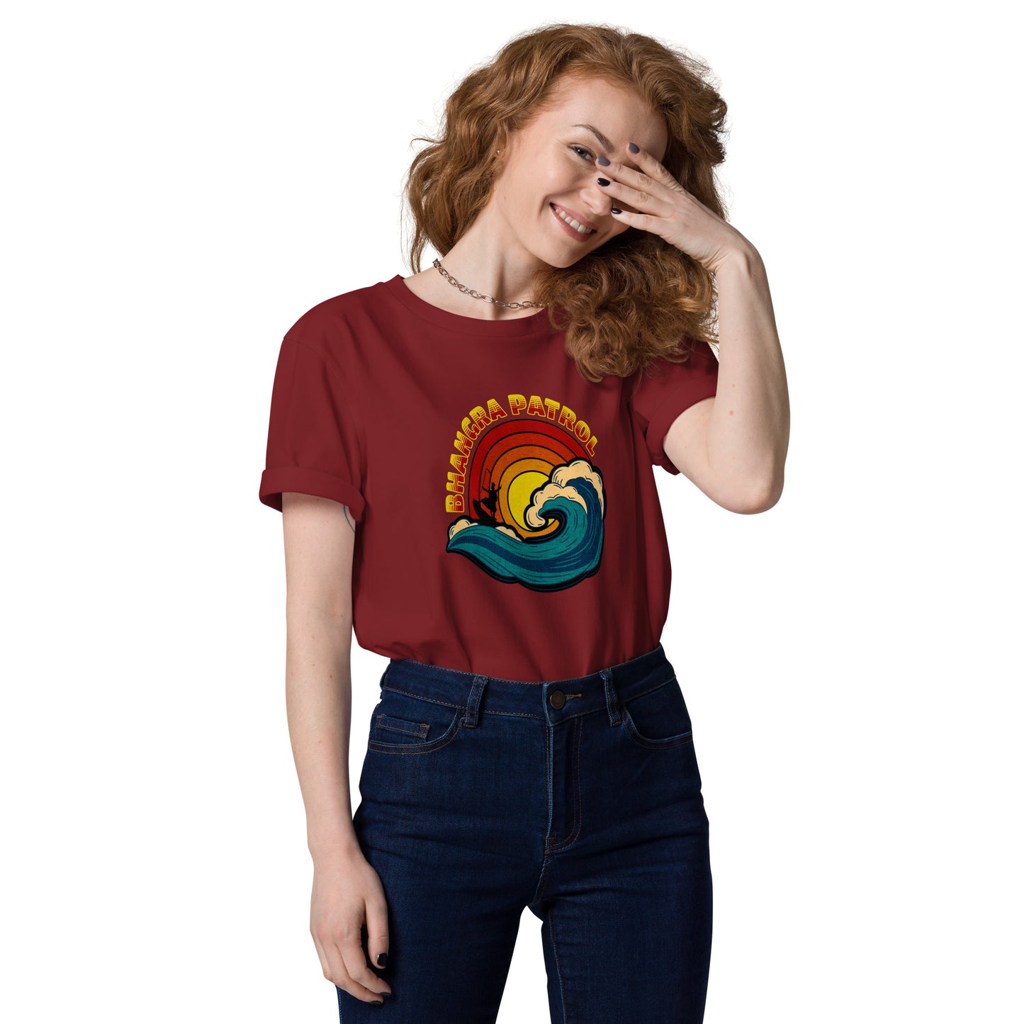 BHANGRA PATROL - Unisex organic cotton t-shirt