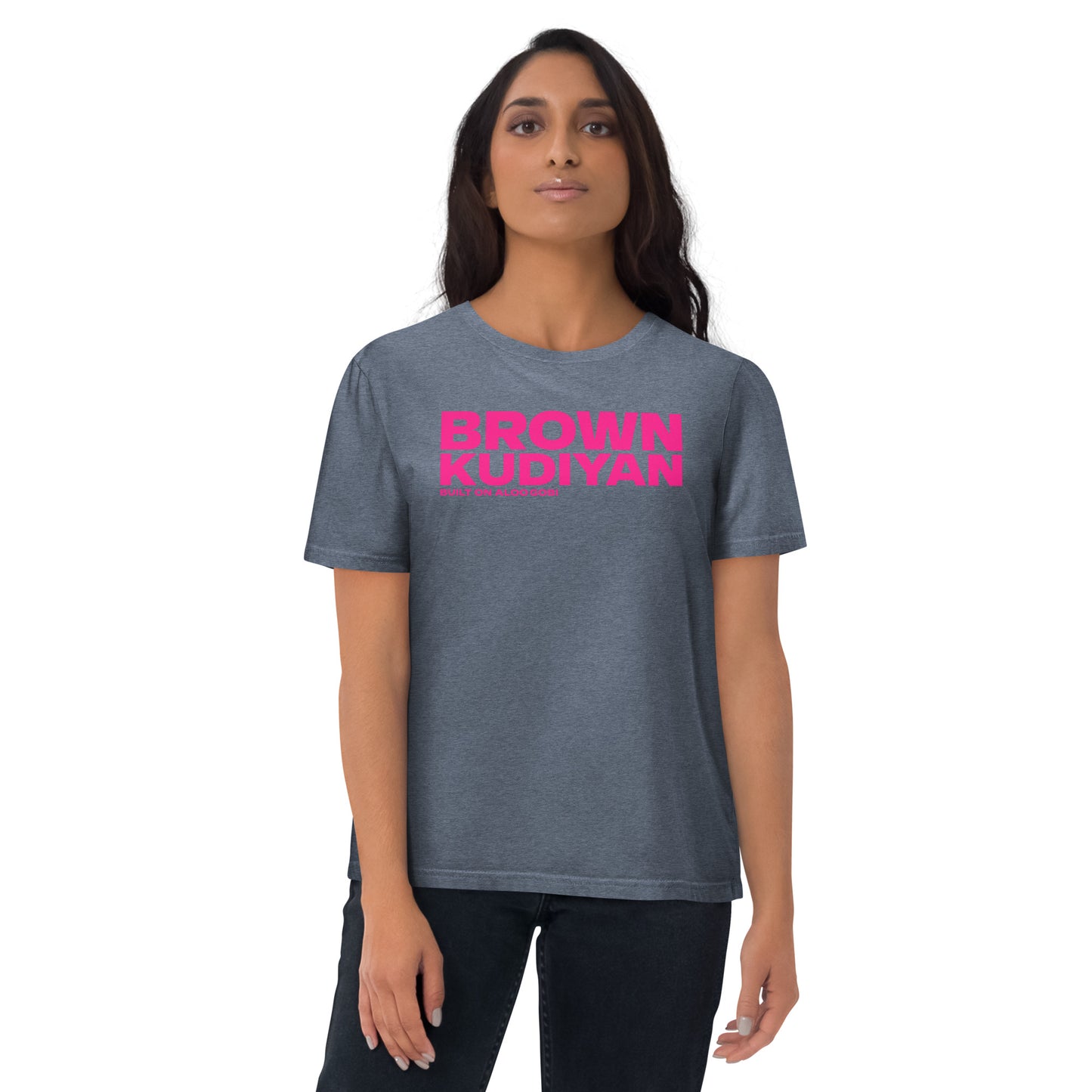 BROWN KUDIYAN - Unisex organic cotton t-shirt