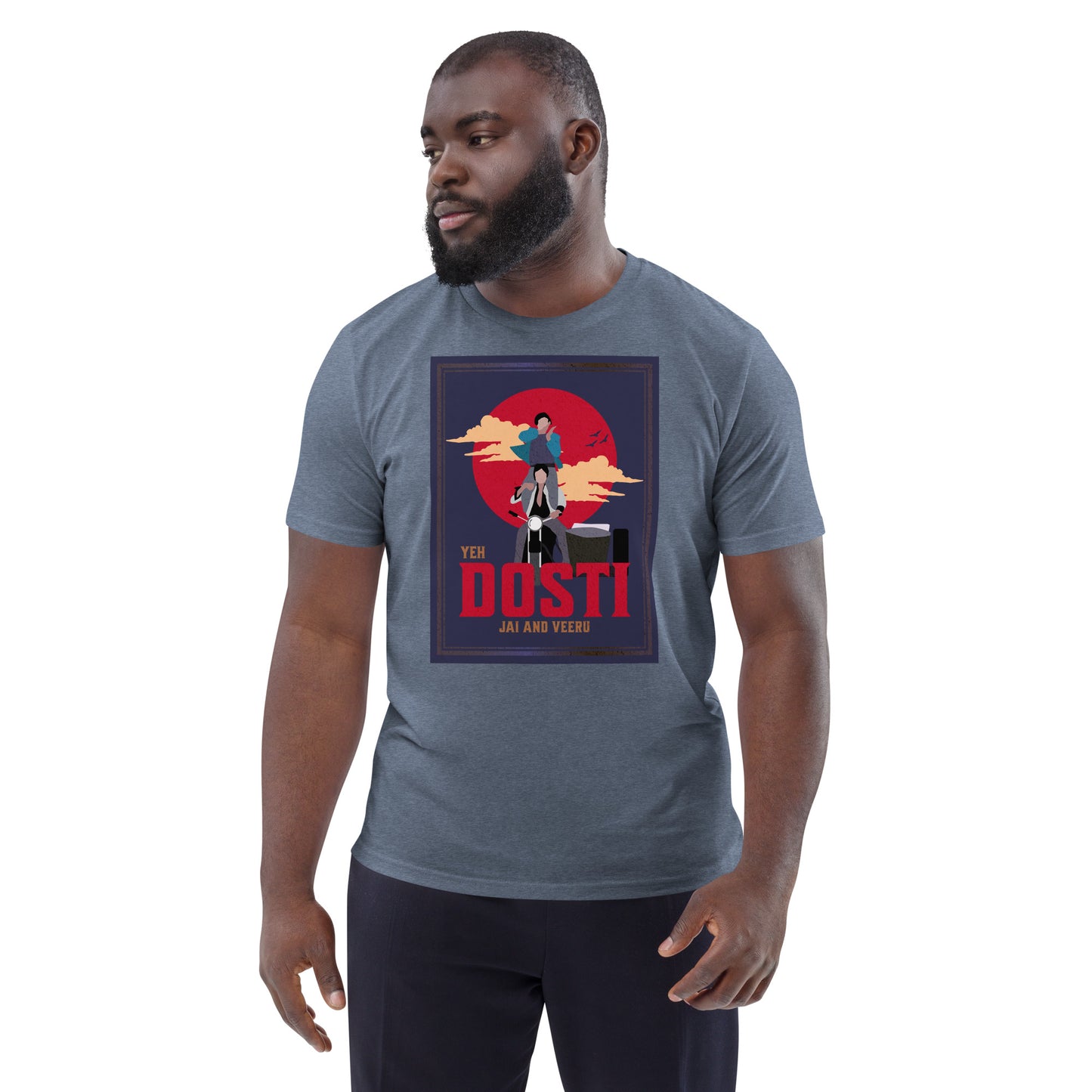 Yeh Dosti Jai & Veeru Unisex organic cotton t-shirt