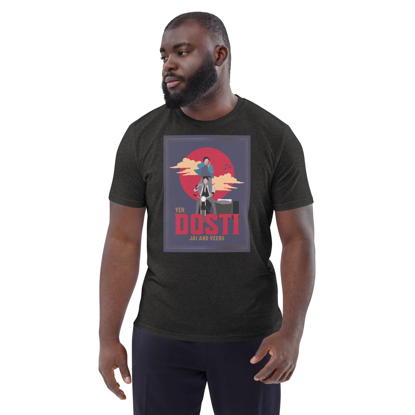 Yeh Dosti Jai & Veeru Unisex organic cotton t-shirt