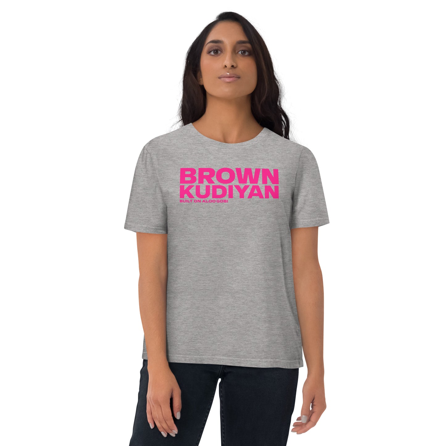 BROWN KUDIYAN - Unisex organic cotton t-shirt