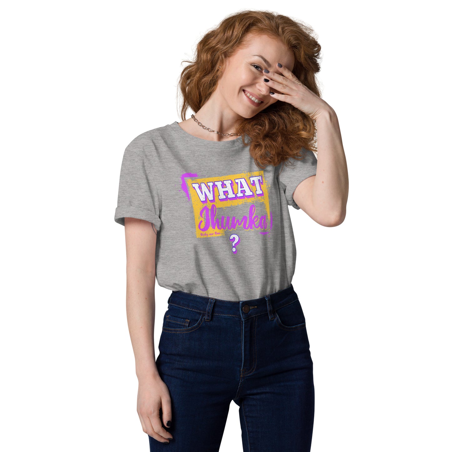 WHAT JHUMKA - Unisex organic cotton t-shirt