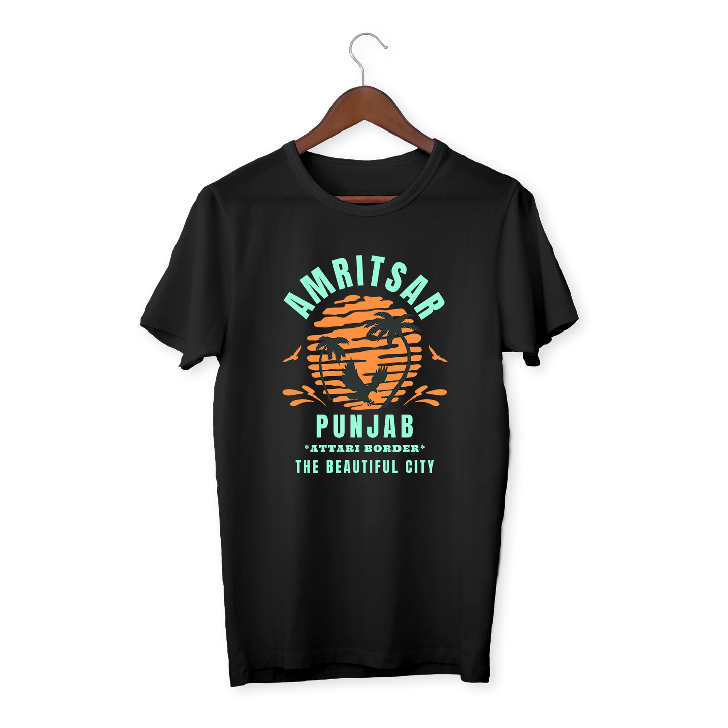 Amritsar Punjab Unisex organic cotton t-shirt