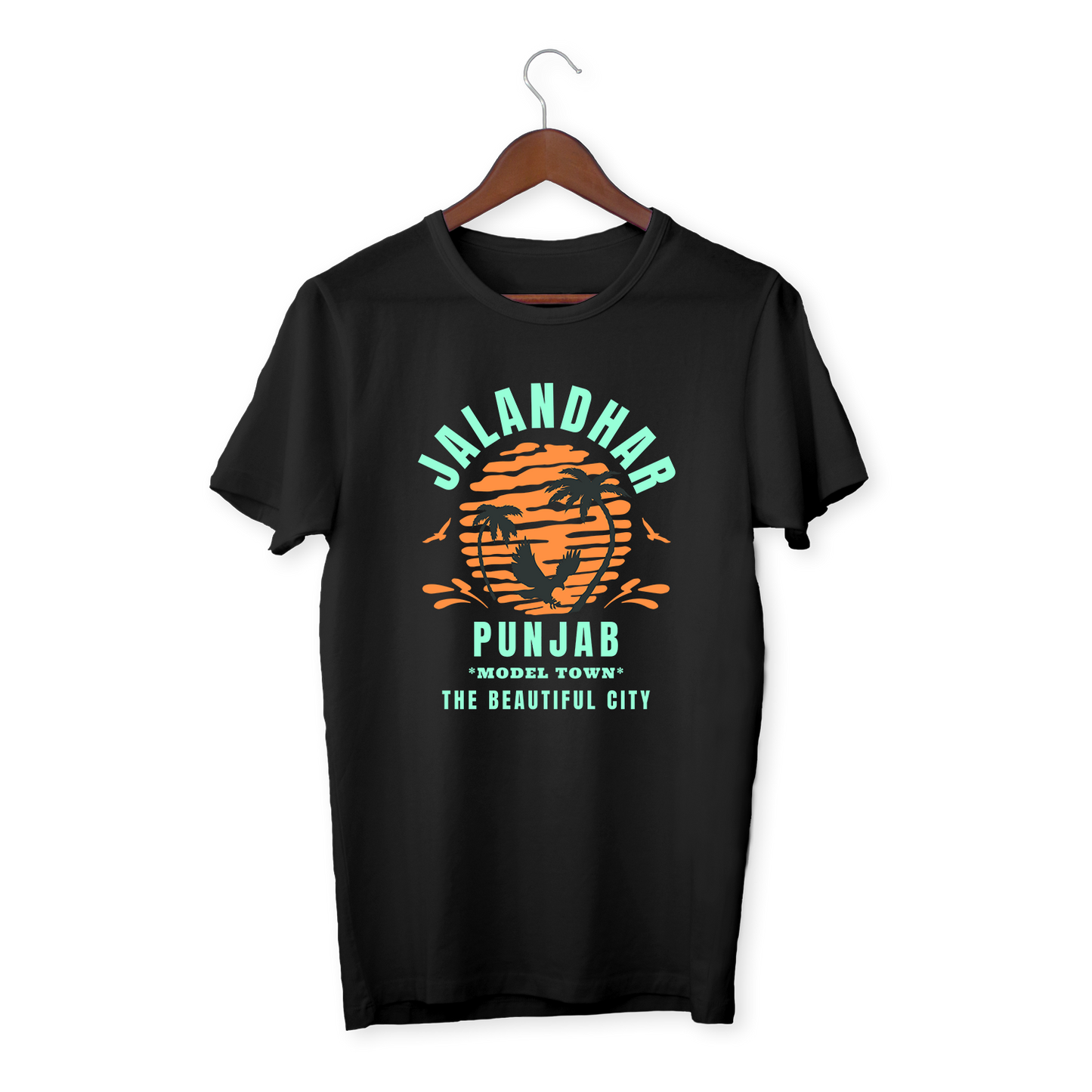 Jalandhar Punjab Unisex organic cotton t-shirt