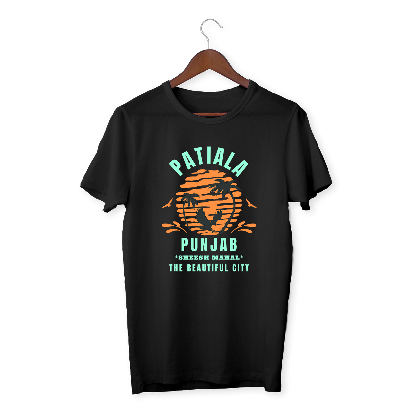Patiala Punjab Unisex organic cotton t-shirt