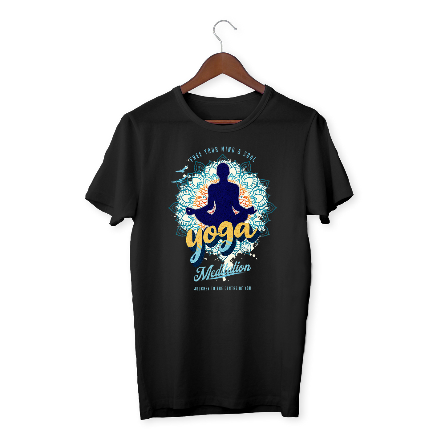 Yoga Meditation Unisex organic cotton t-shirt