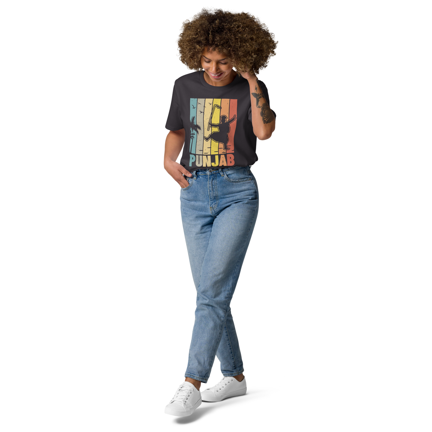 Punjab Unisex organic cotton t-shirt