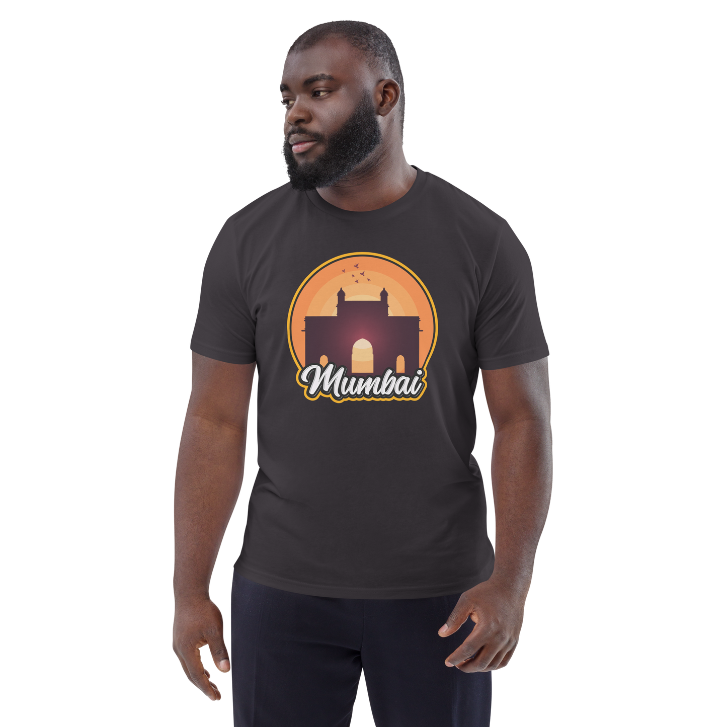 Mumbai - Unisex organic cotton t-shirt