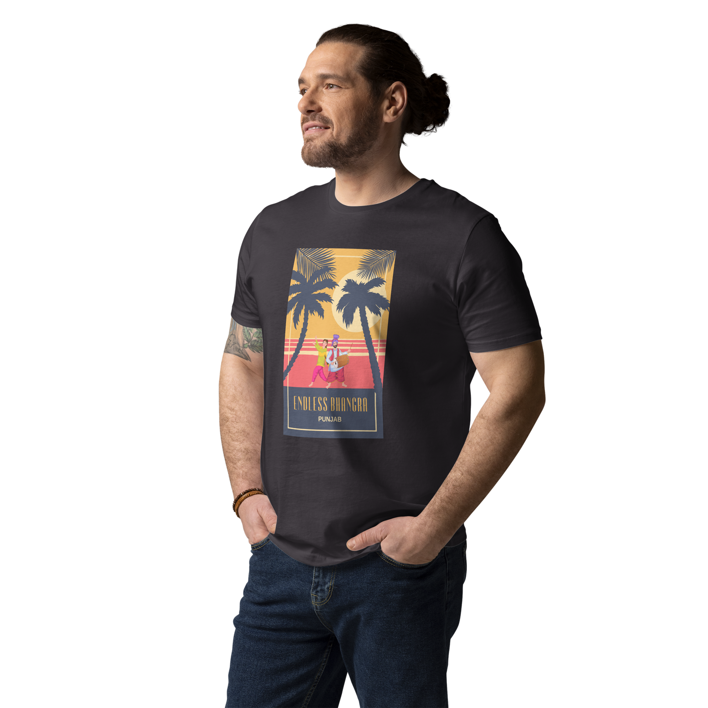 Endless Bhangra Unisex organic cotton t-shirt
