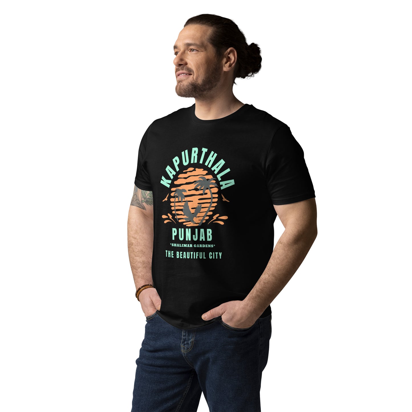 Kapurthala Punjab Unisex organic cotton t-shirt