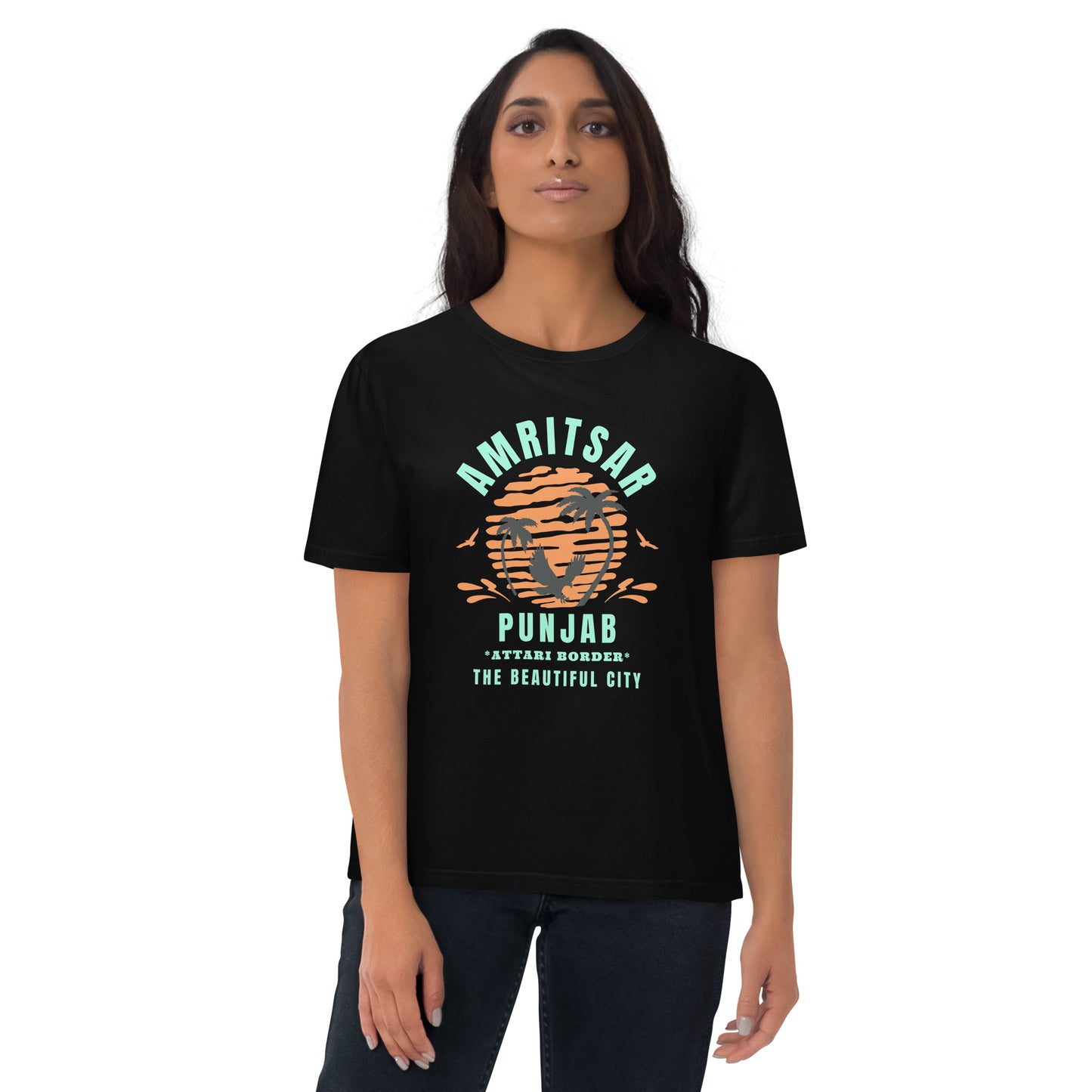 Amritsar Punjab Unisex organic cotton t-shirt