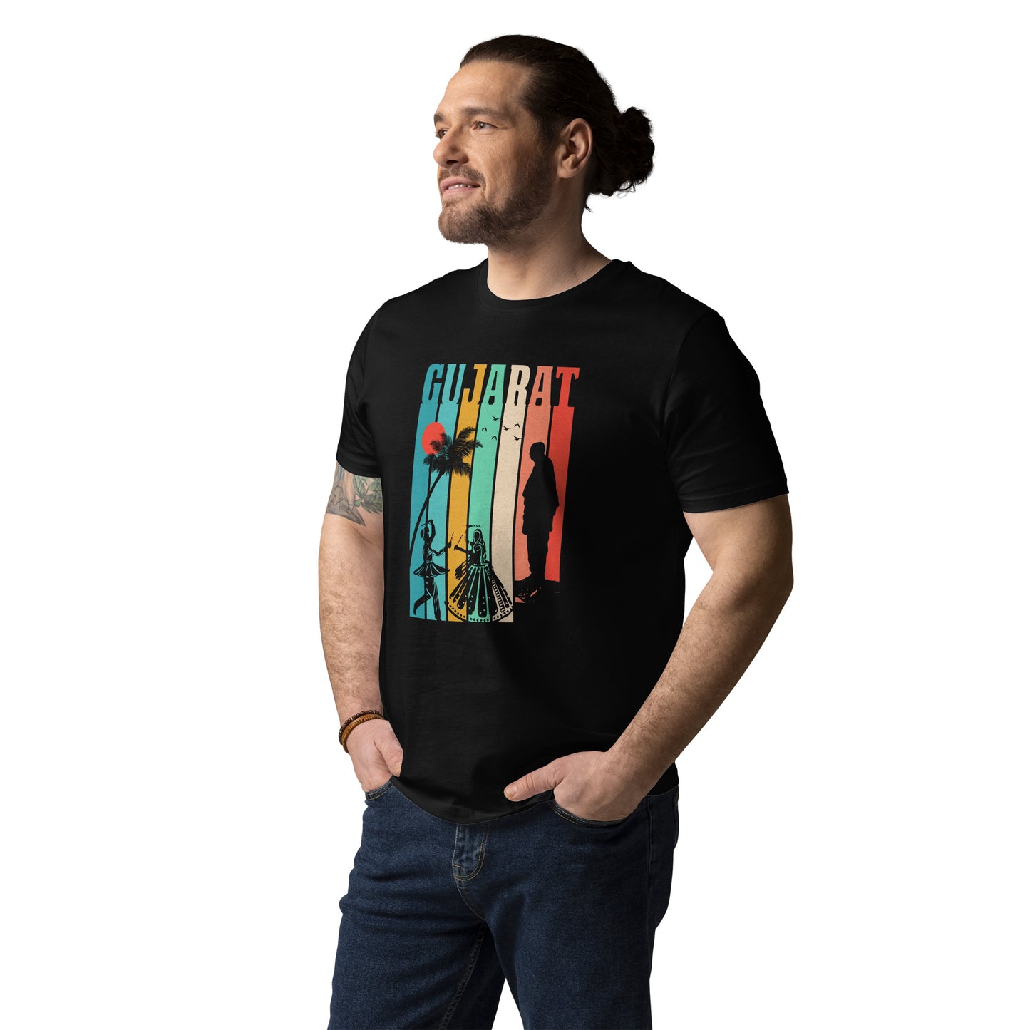 Gujarat Unisex organic cotton t-shirt