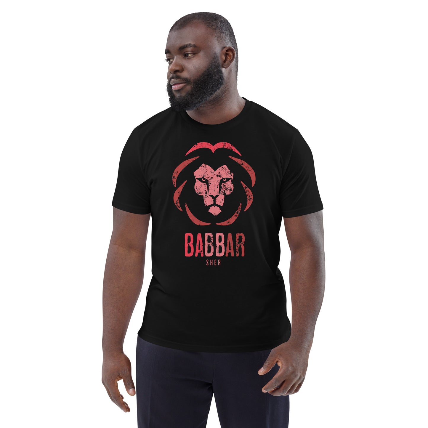 Babbar Sher Unisex organic cotton t-shirt