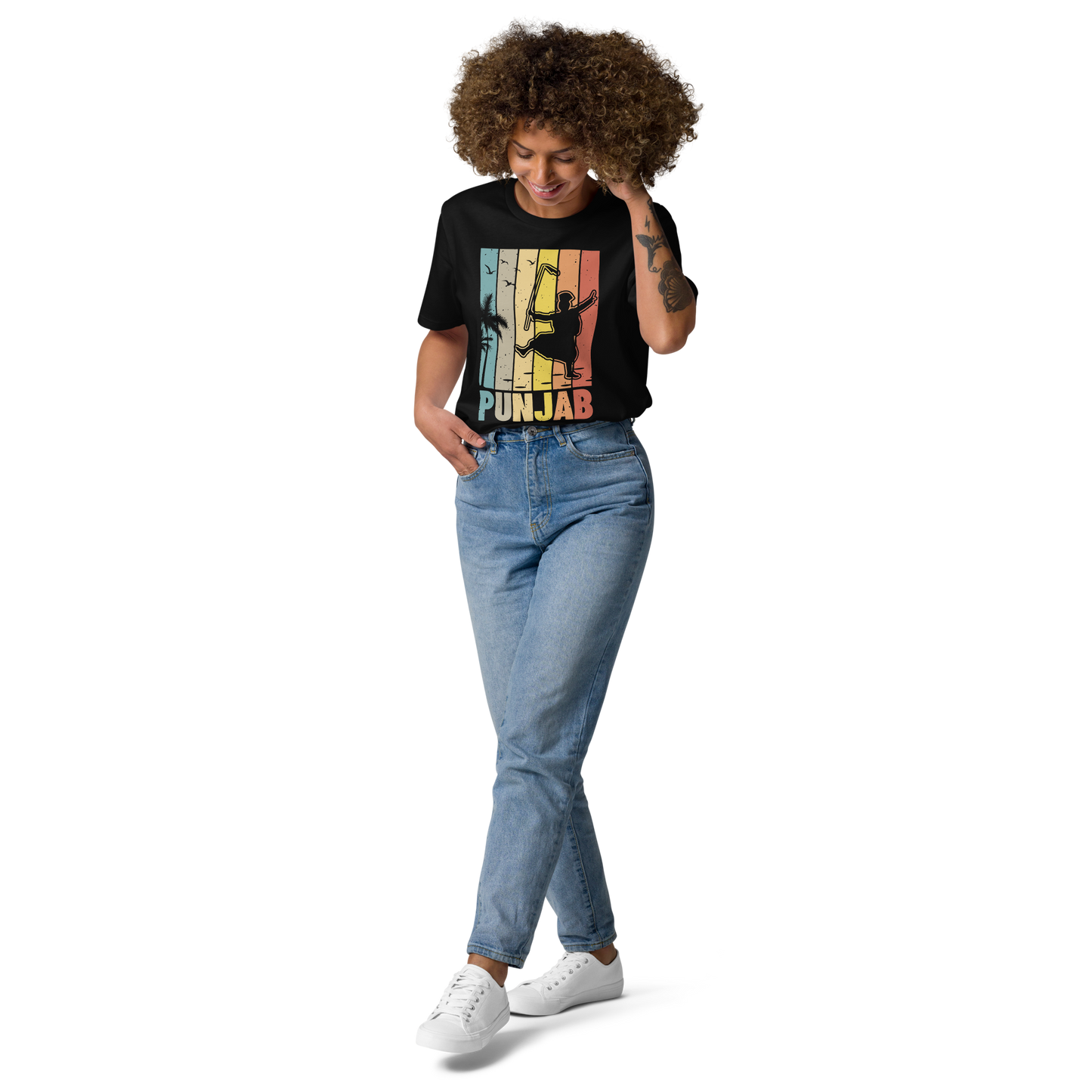 Punjab Unisex organic cotton t-shirt