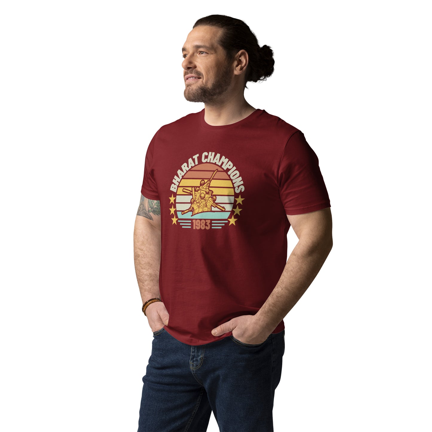Bharat Champions 1983 Unisex organic cotton t-shirt