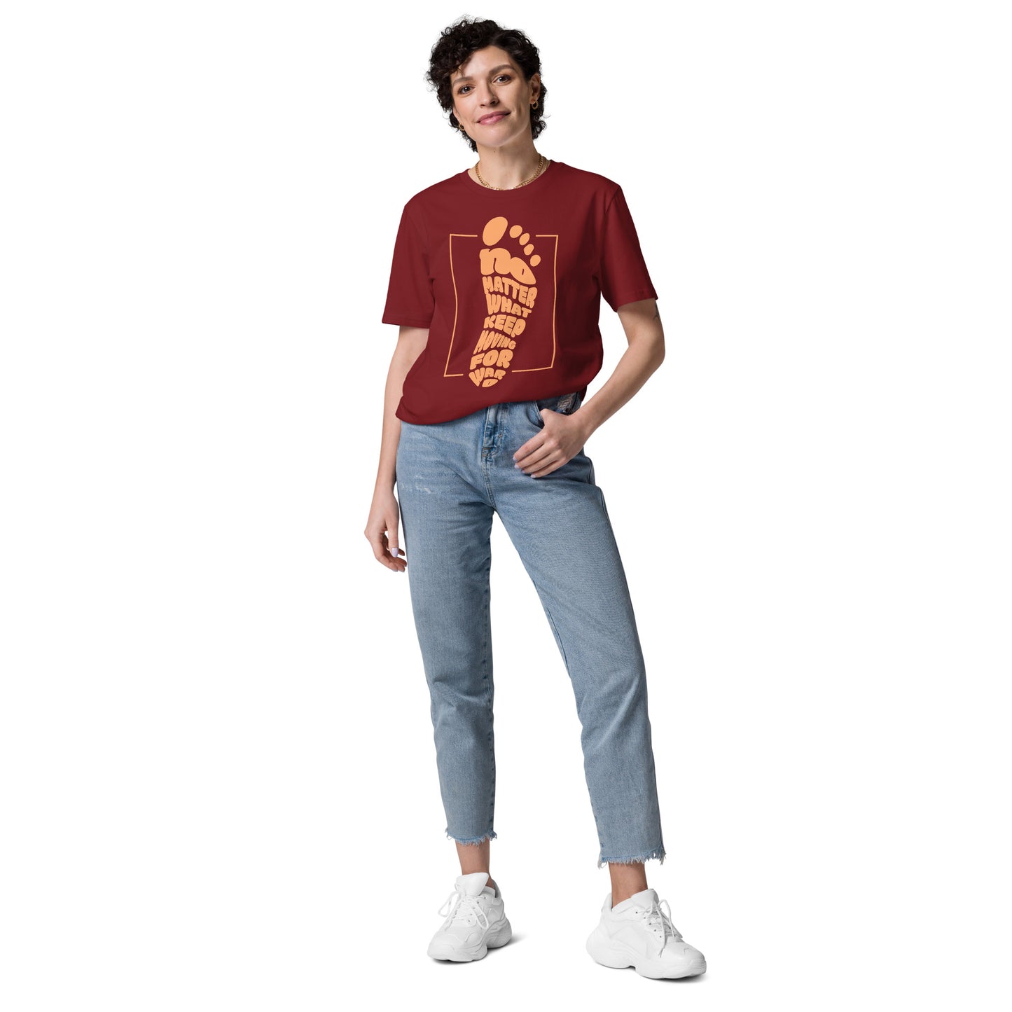 Keep Moving Unisex organic cotton t-shirt