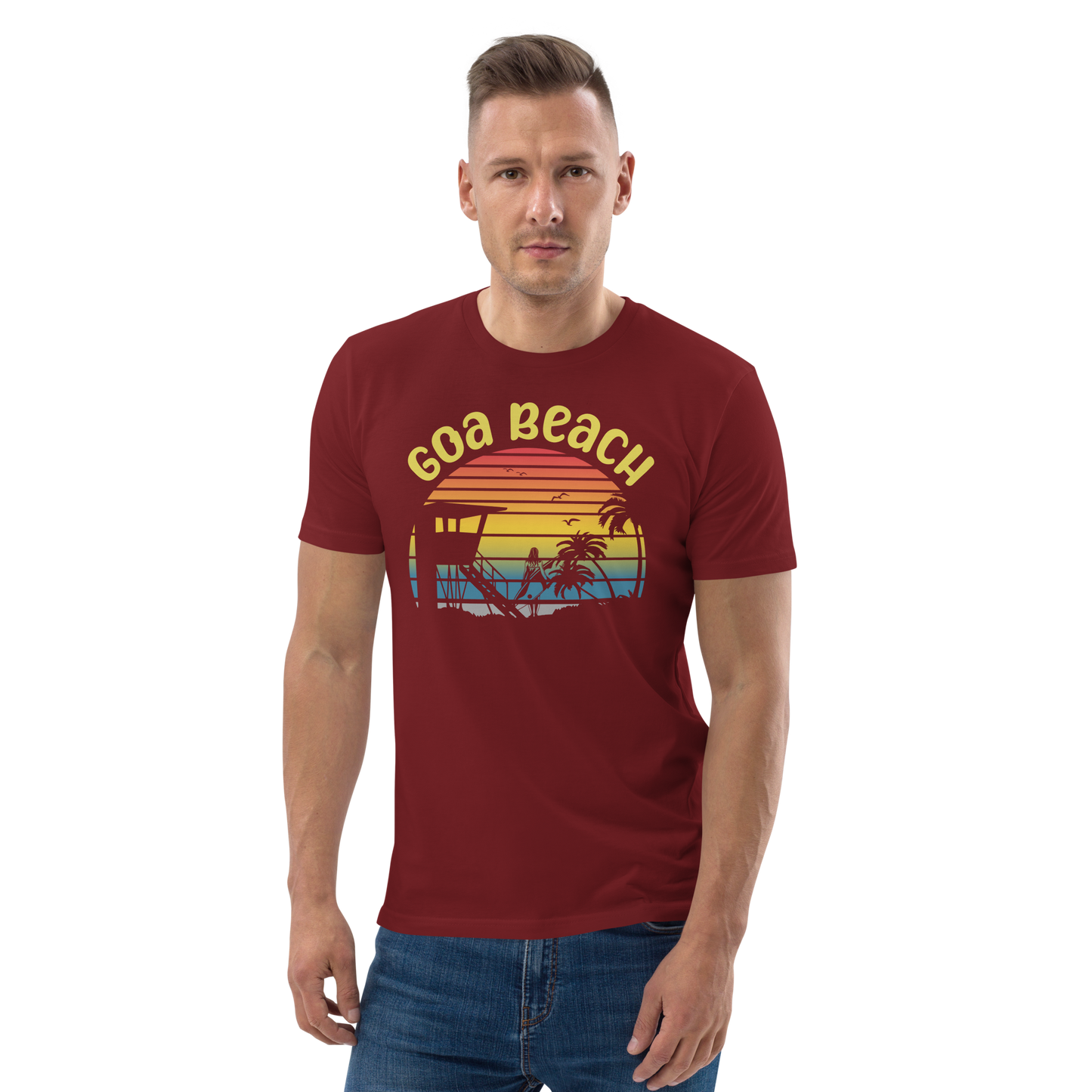 Goa Beach Unisex organic cotton t-shirt