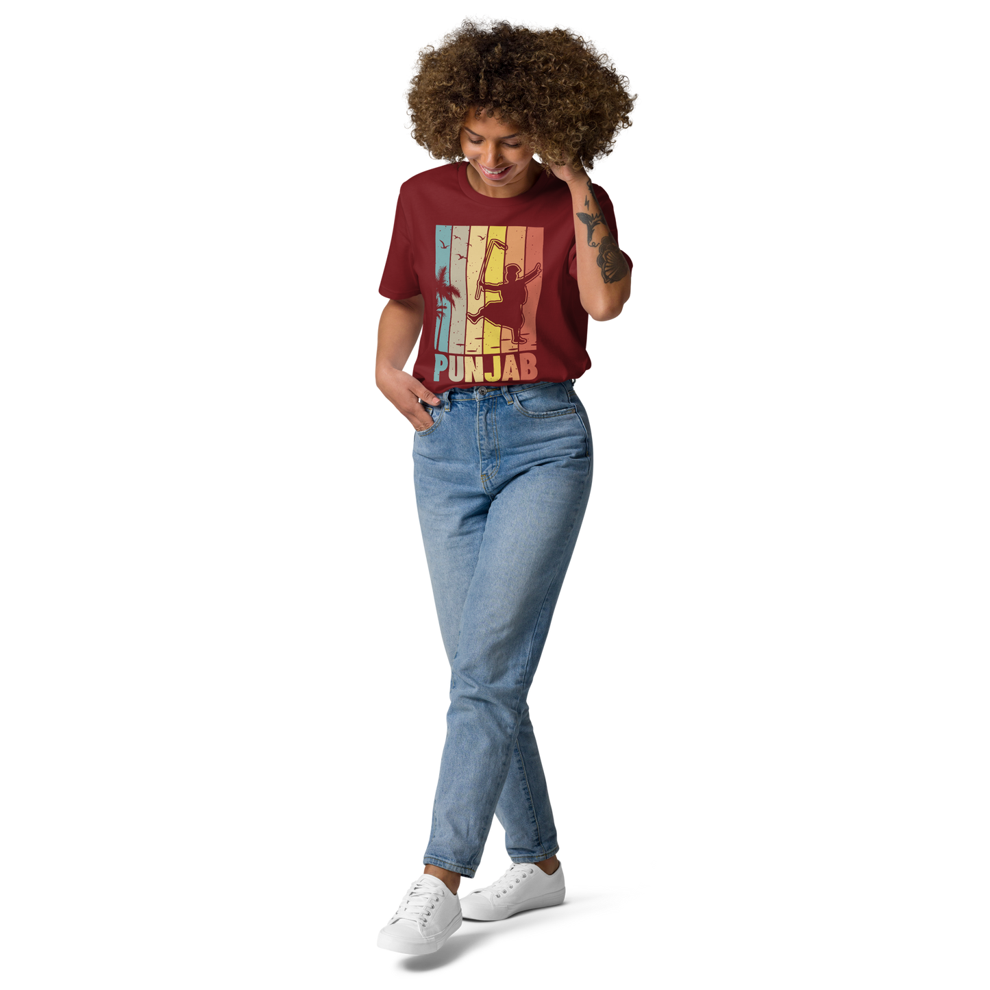 Punjab Unisex organic cotton t-shirt