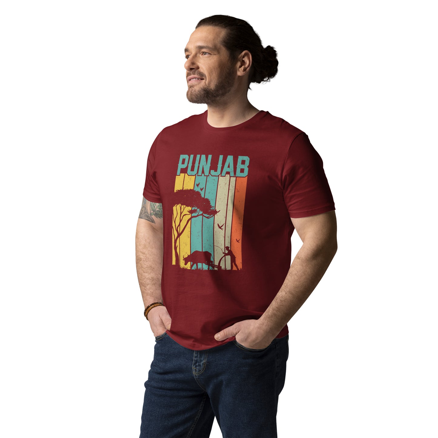 Punjab - Unisex organic cotton t-shirt