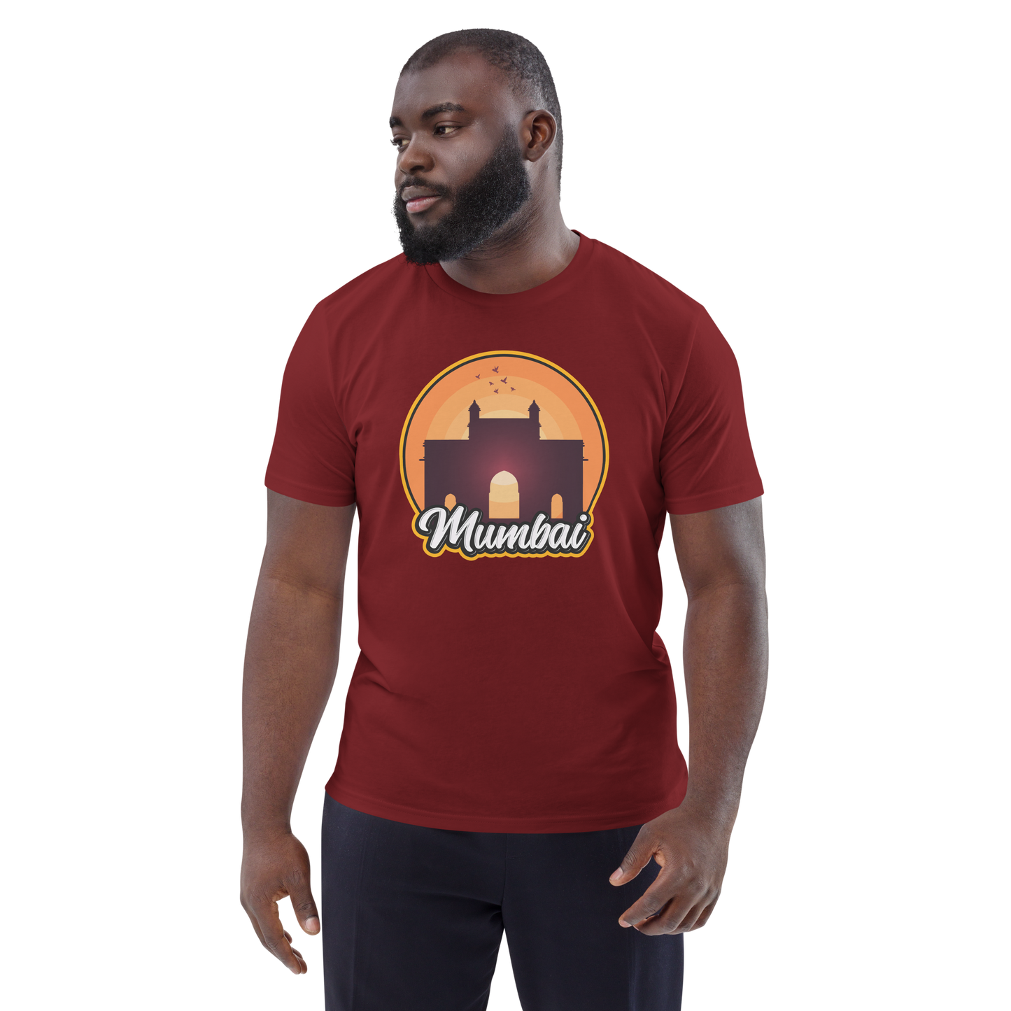 Mumbai - Unisex organic cotton t-shirt
