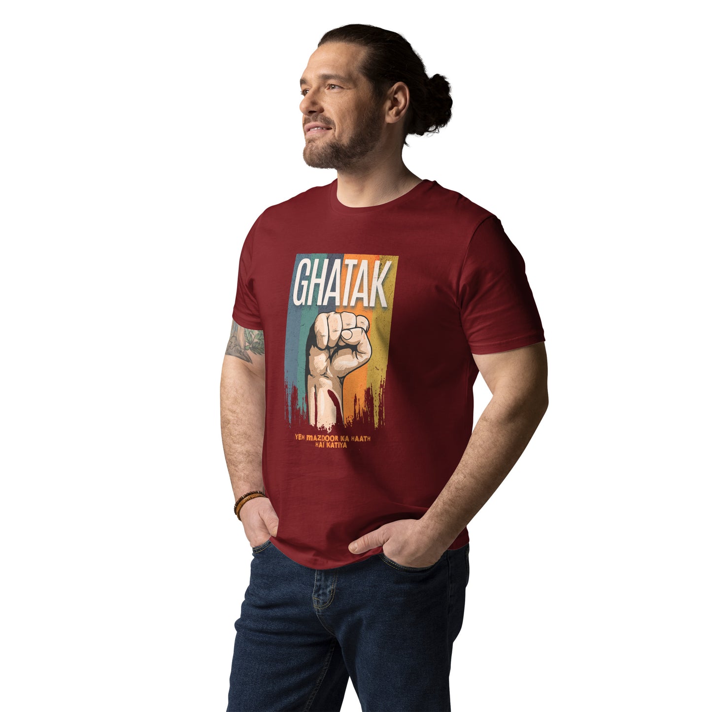 GHATAK Unisex organic cotton t-shirt