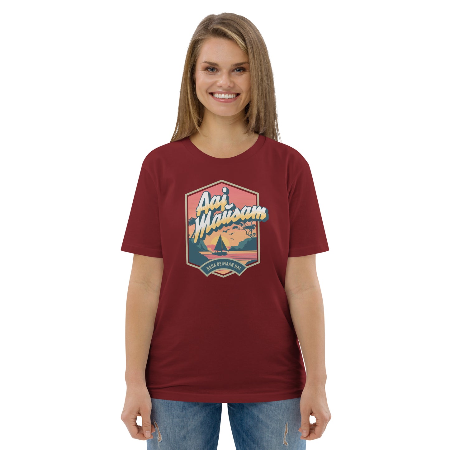 MAUSAM - Unisex organic cotton t-shirt