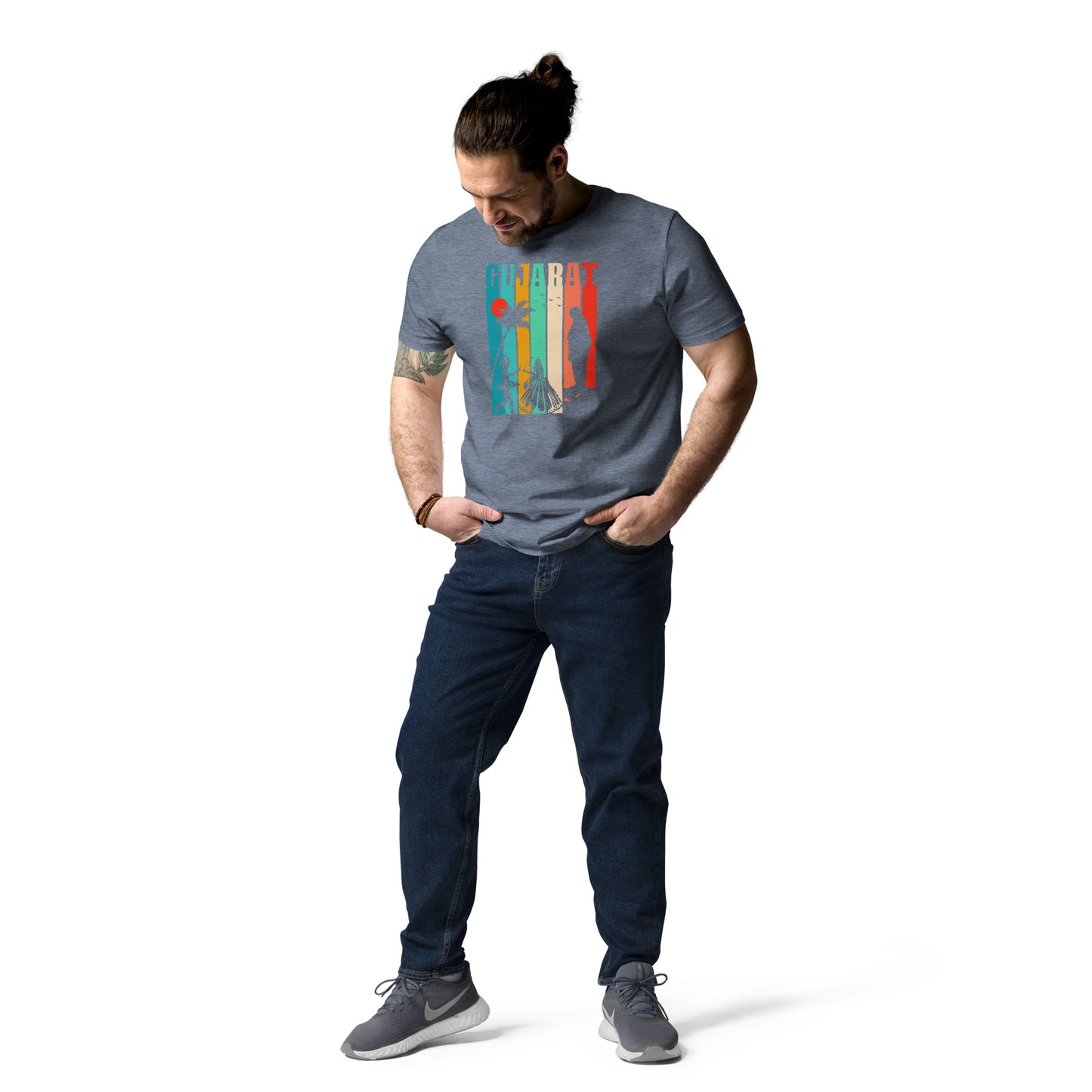 Gujarat Unisex organic cotton t-shirt