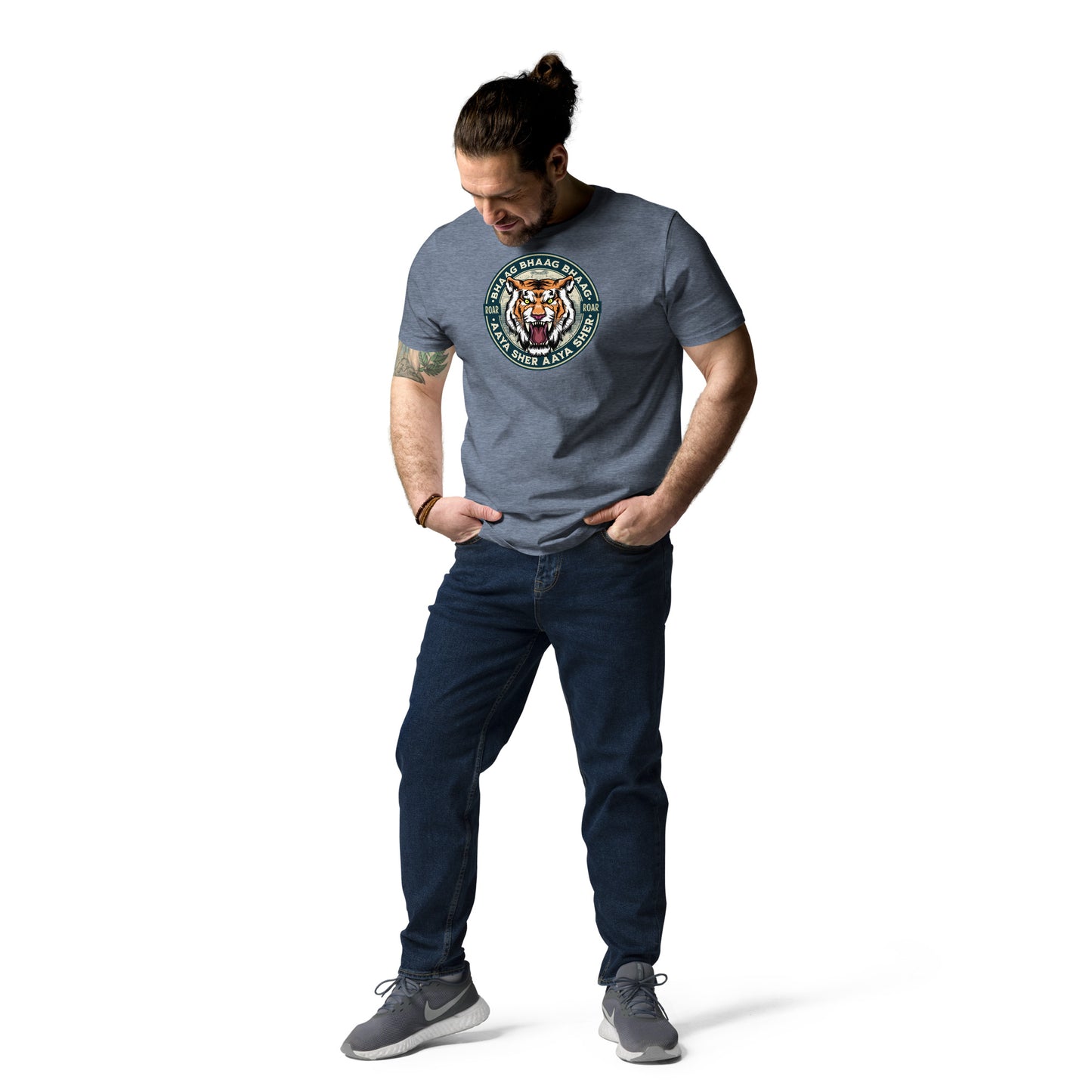 Sher Aaya Sher Unisex organic cotton t-shirt
