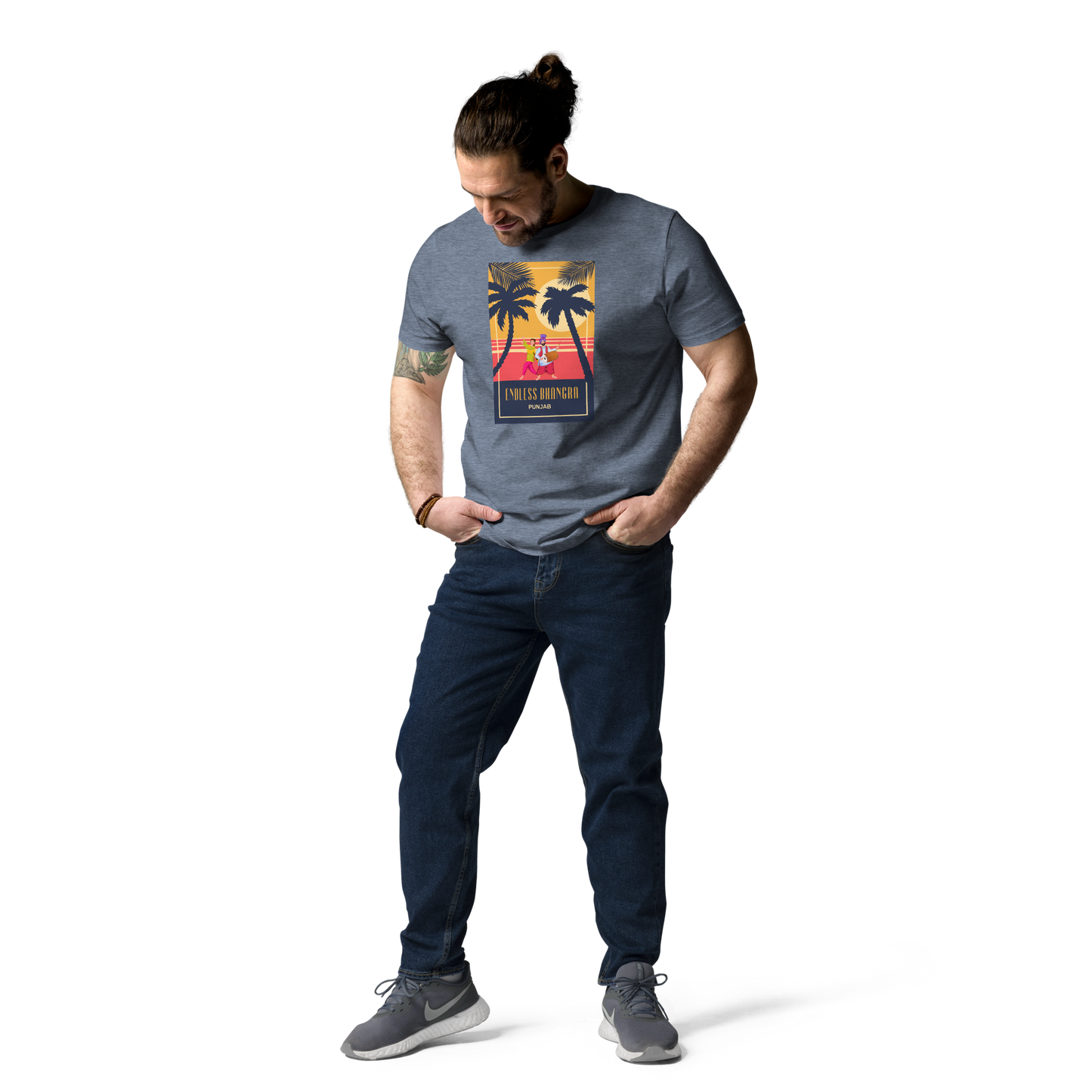Endless Bhangra Unisex organic cotton t-shirt