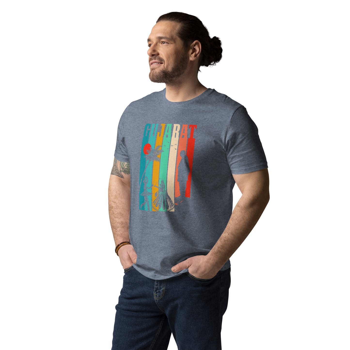 Gujarat Unisex organic cotton t-shirt
