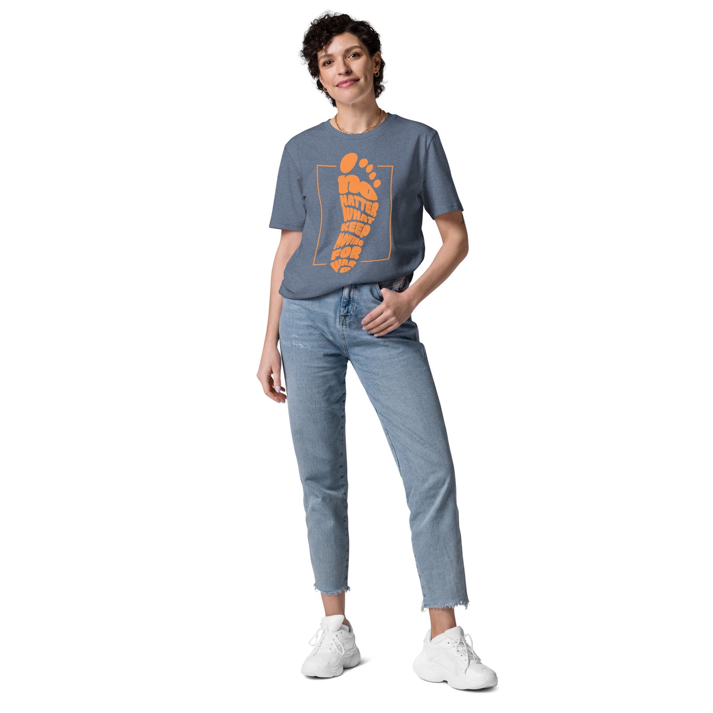 Keep Moving Unisex organic cotton t-shirt