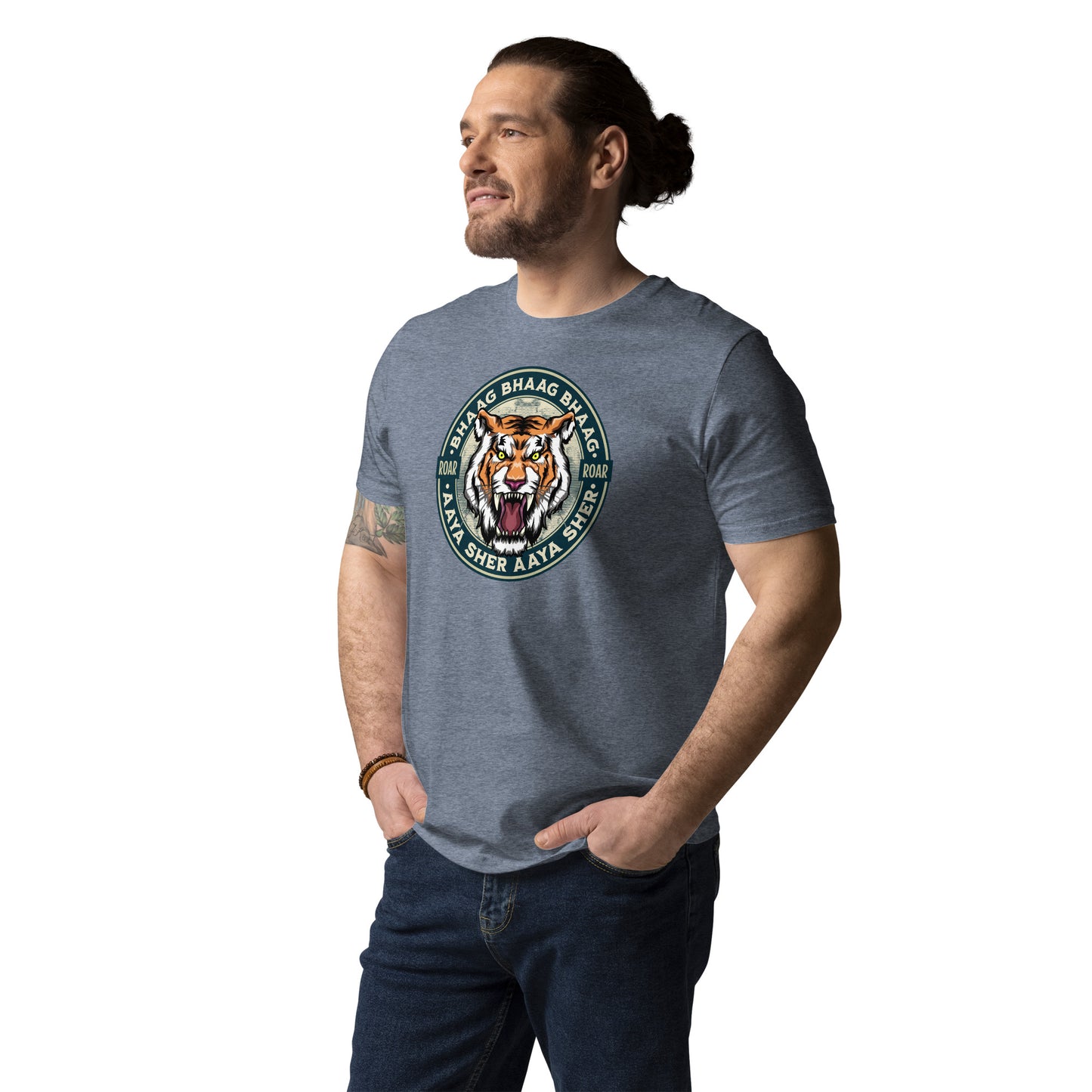 Sher Aaya Sher Unisex organic cotton t-shirt
