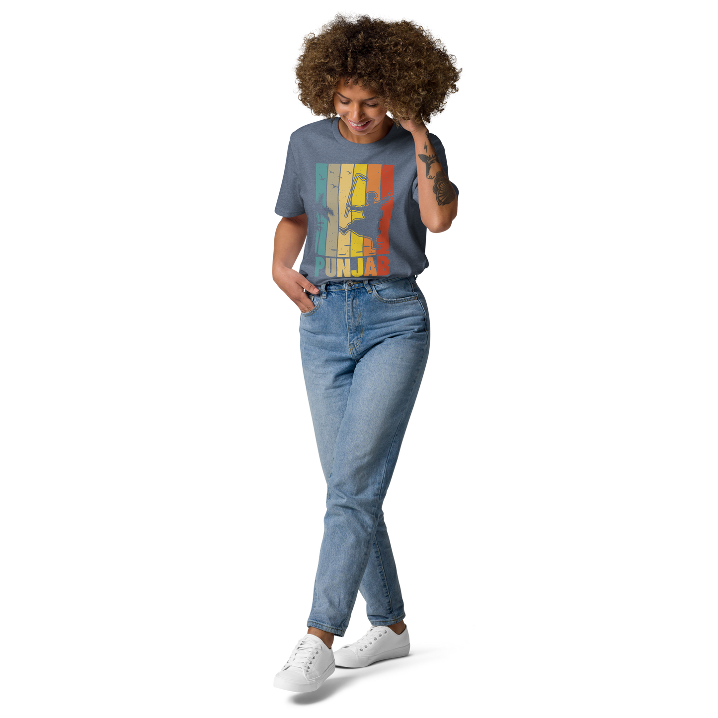 Punjab Unisex organic cotton t-shirt