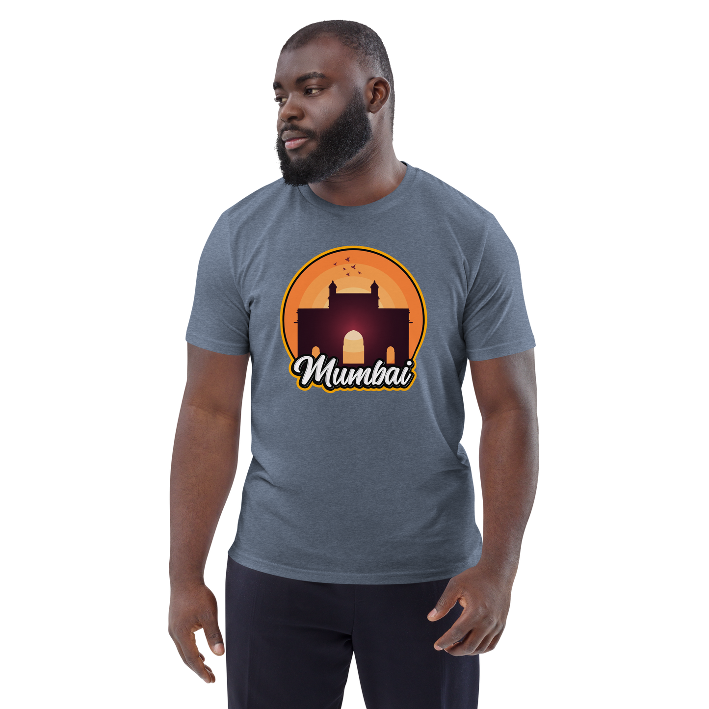 Mumbai - Unisex organic cotton t-shirt