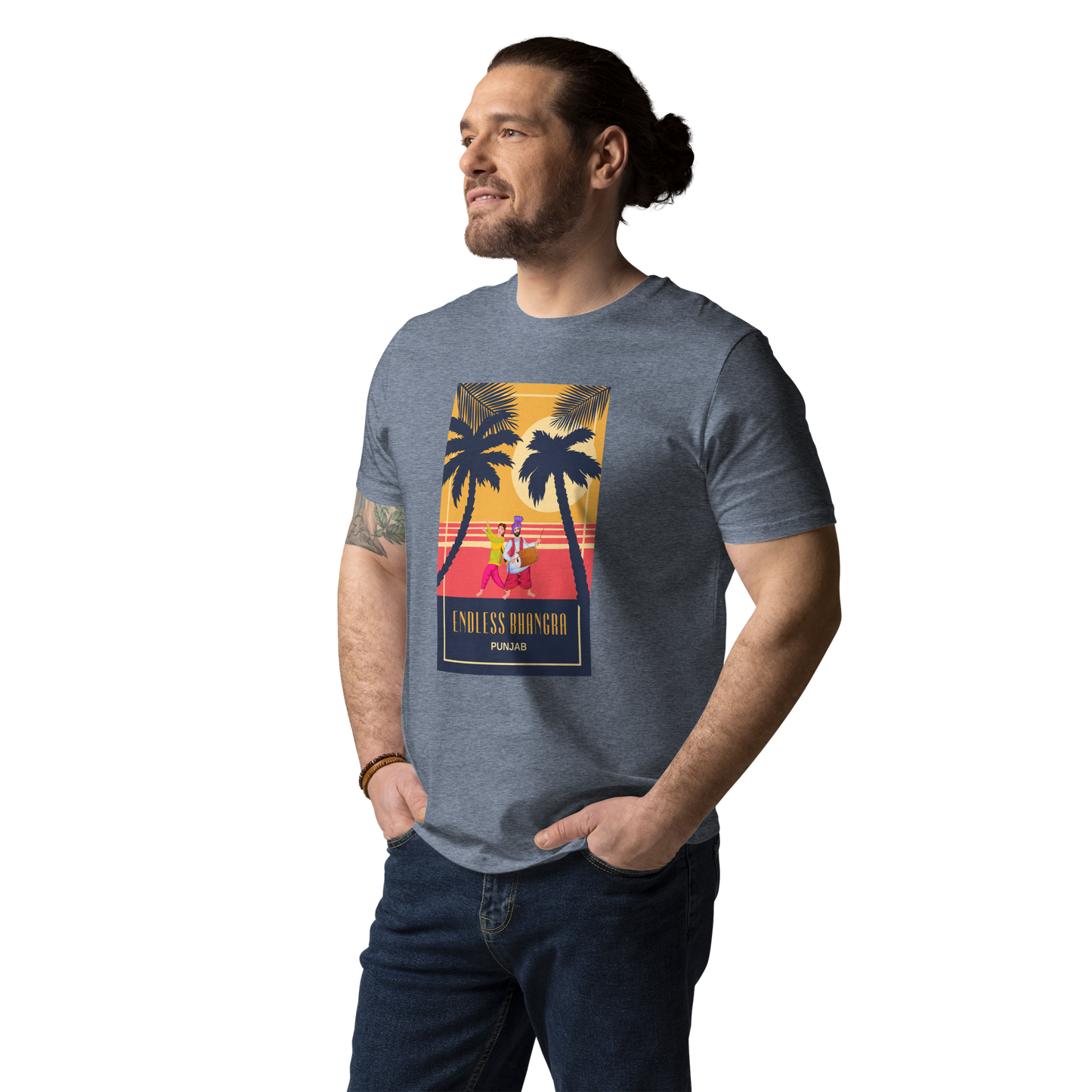 Endless Bhangra Unisex organic cotton t-shirt