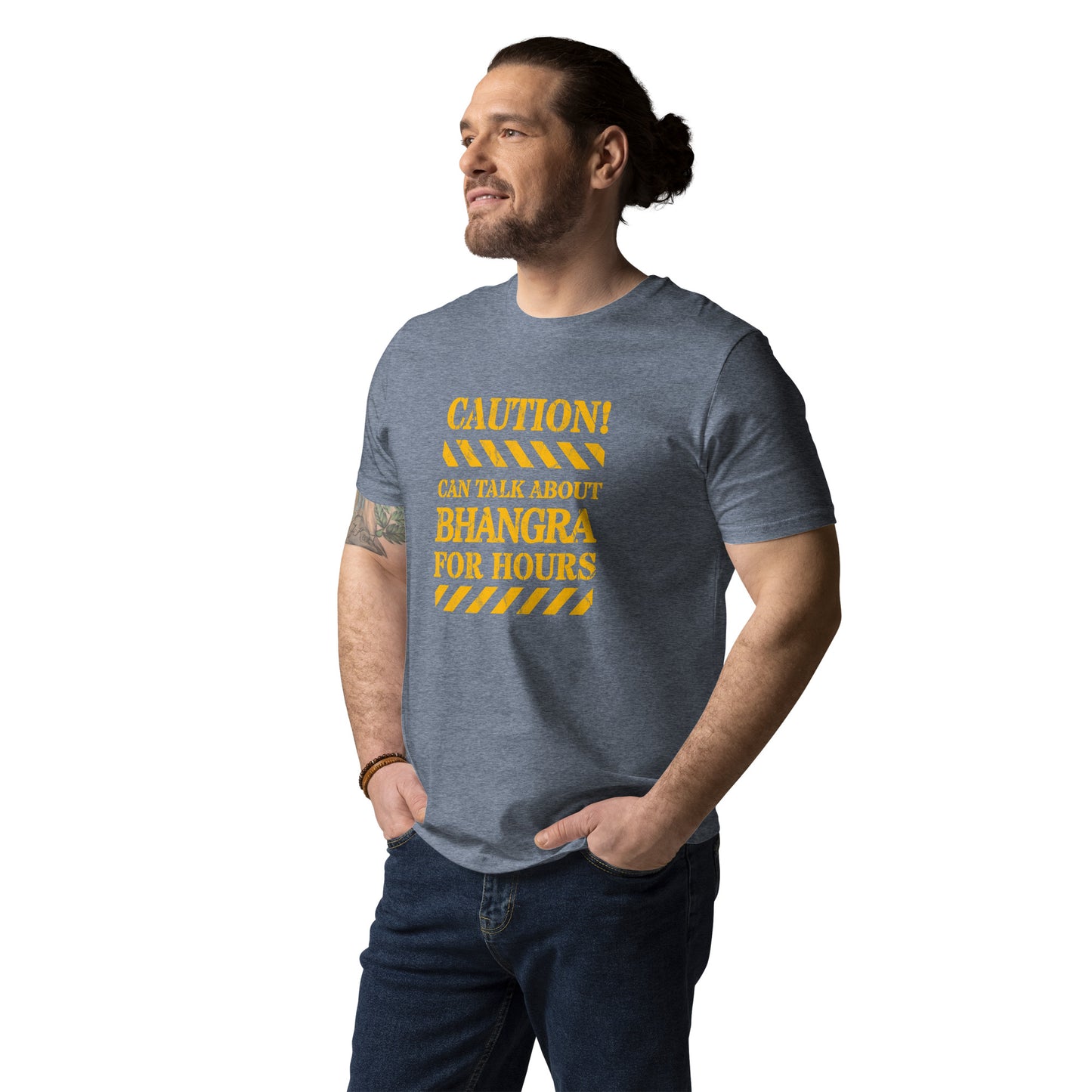 TALK BHANGRA Unisex organic cotton t-shirt