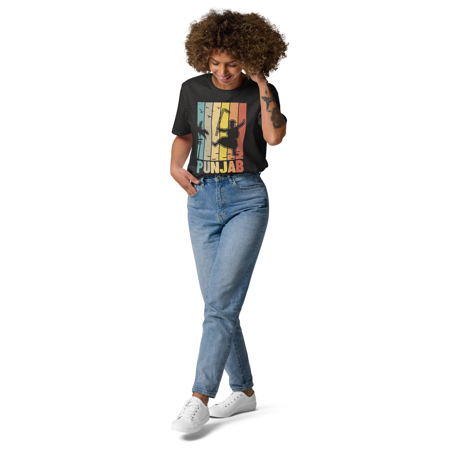 Punjab Unisex organic cotton t-shirt