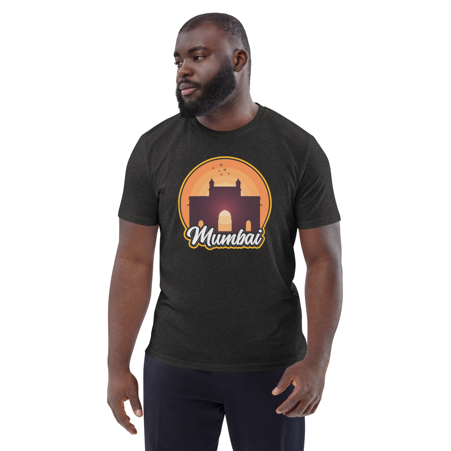 Mumbai - Unisex organic cotton t-shirt