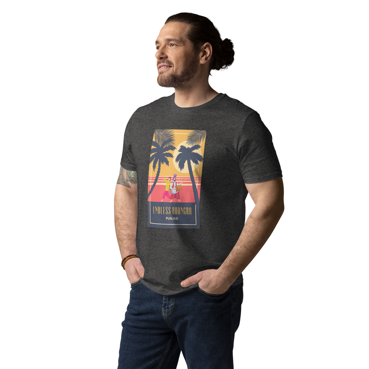 Endless Bhangra Unisex organic cotton t-shirt