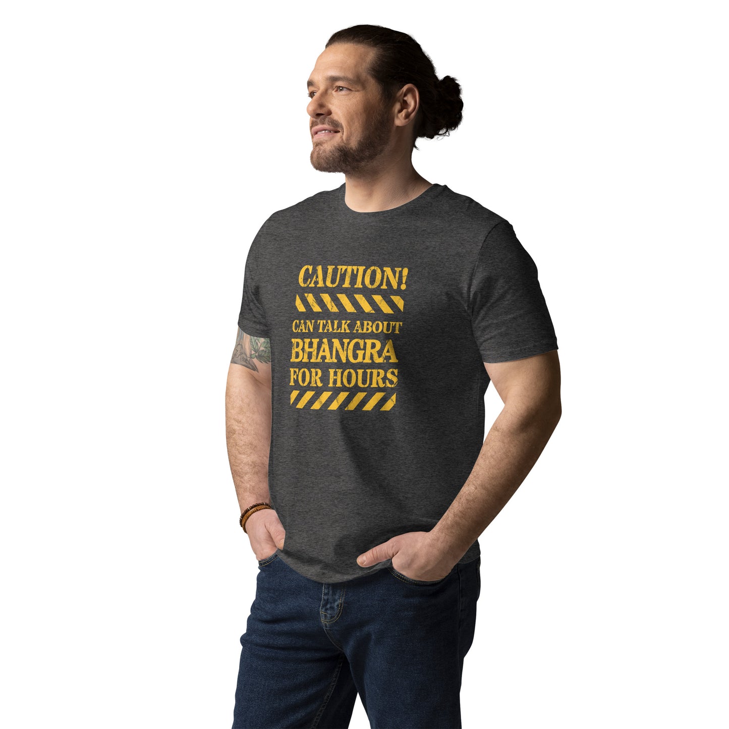 TALK BHANGRA Unisex organic cotton t-shirt