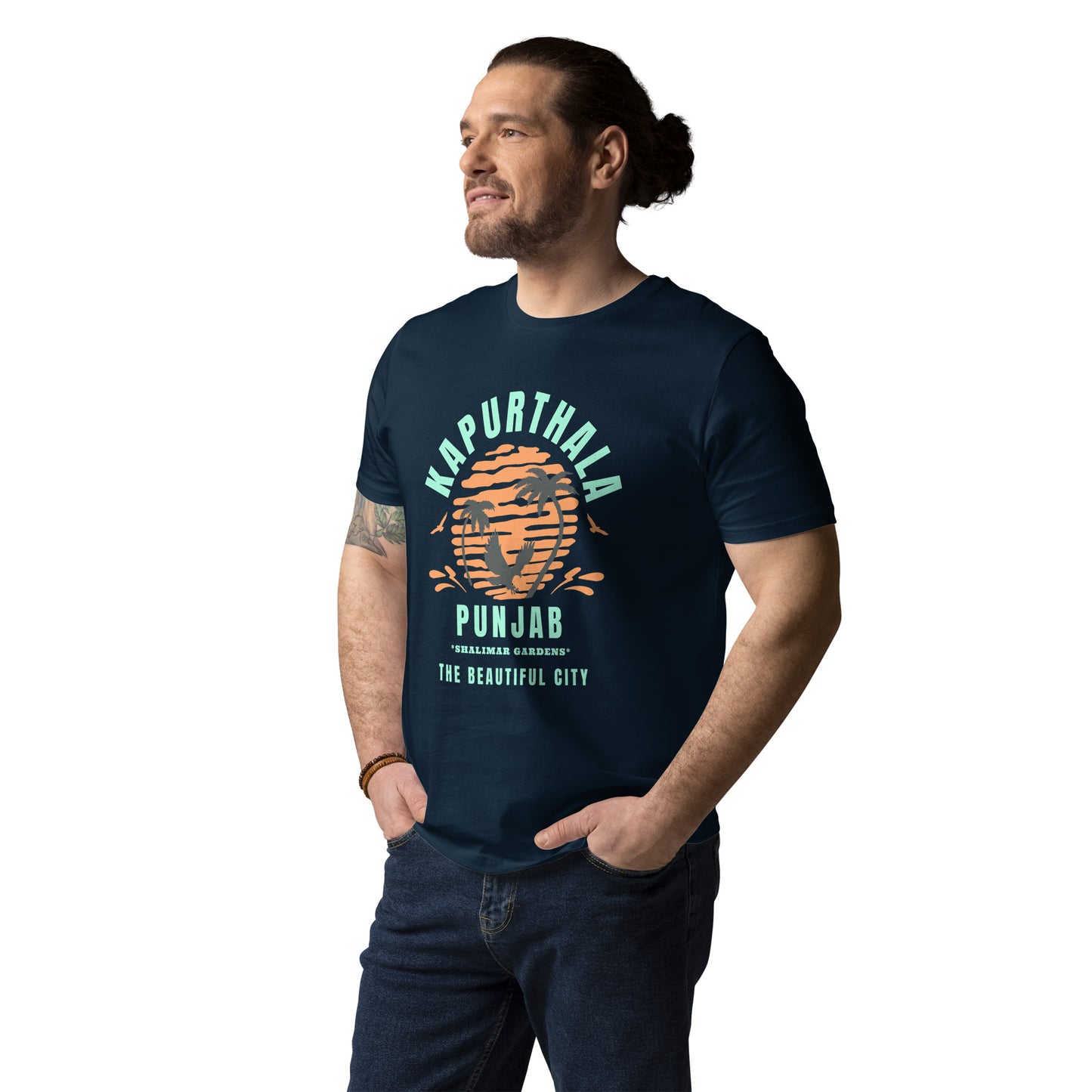 Kapurthala Punjab Unisex organic cotton t-shirt