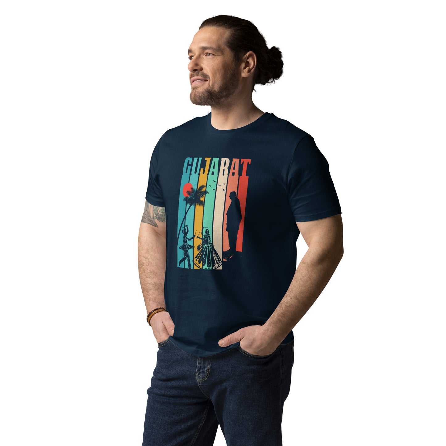 Gujarat Unisex organic cotton t-shirt