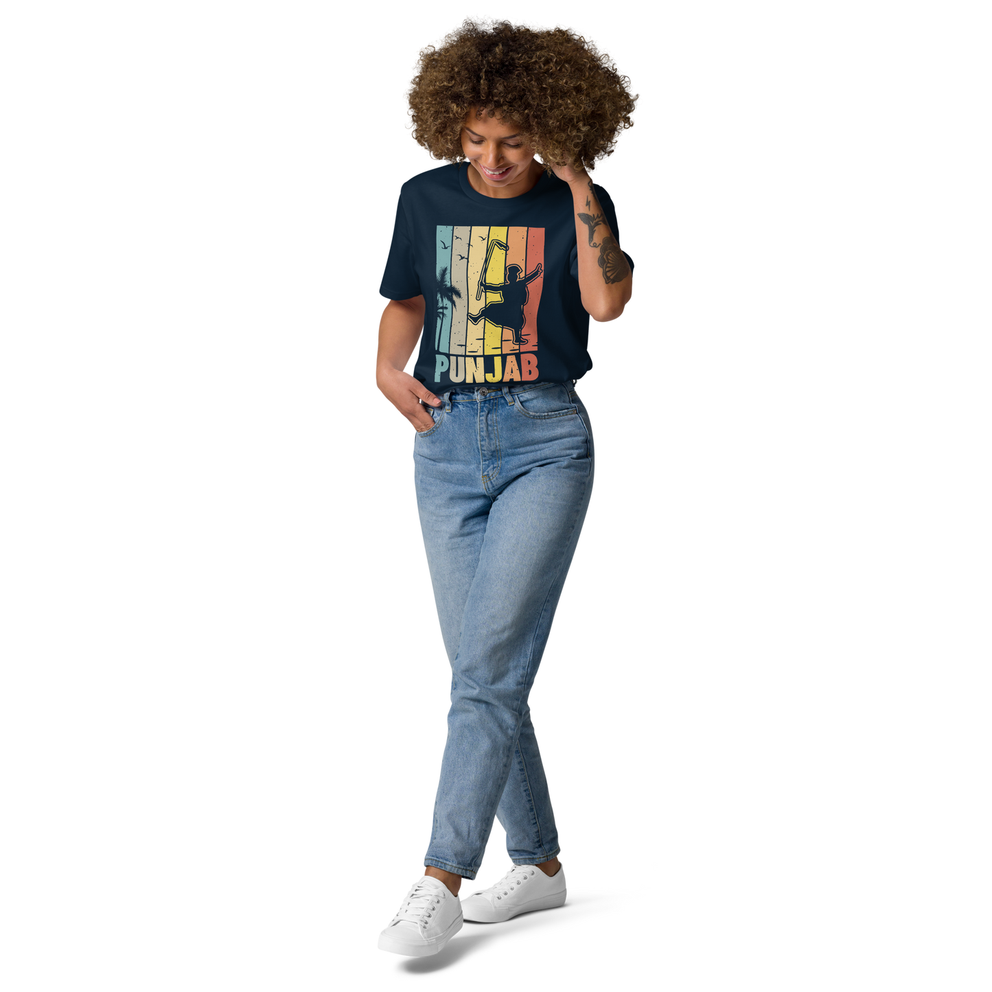 Punjab Unisex organic cotton t-shirt