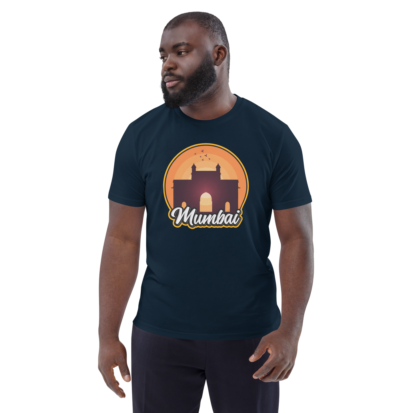 Mumbai - Unisex organic cotton t-shirt
