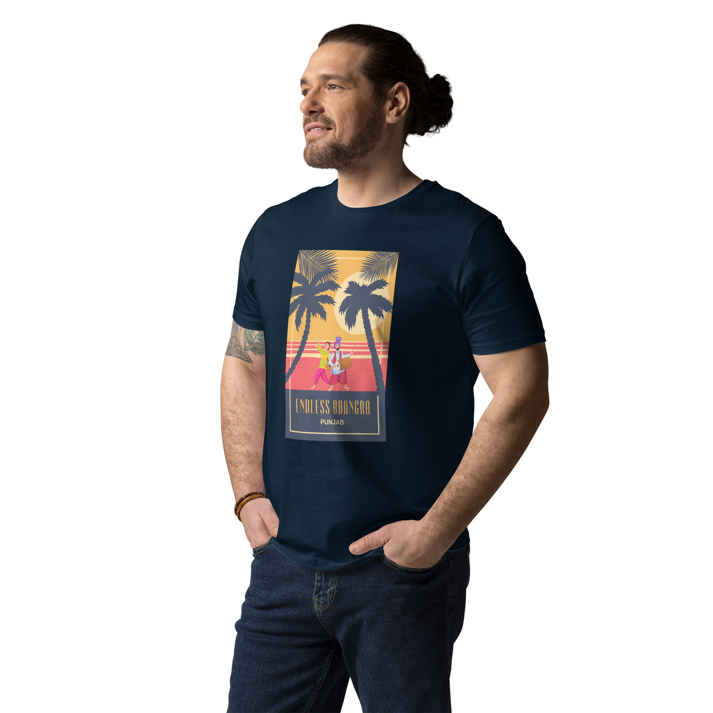 Endless Bhangra Unisex organic cotton t-shirt
