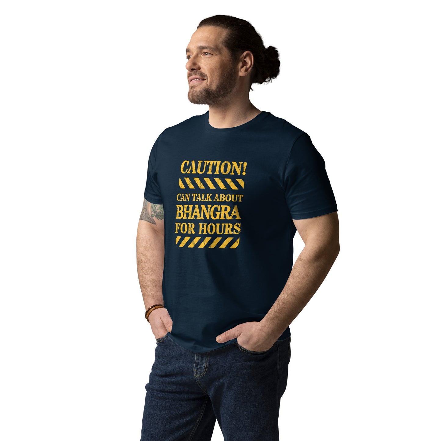 TALK BHANGRA Unisex organic cotton t-shirt