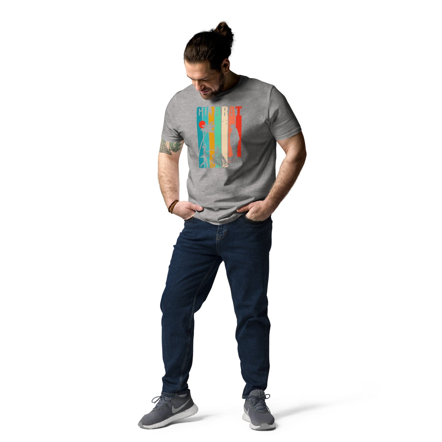 Gujarat Unisex organic cotton t-shirt